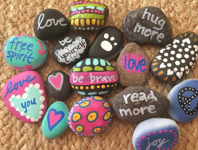 Painted Rocks Ideas - In Our Spare Time