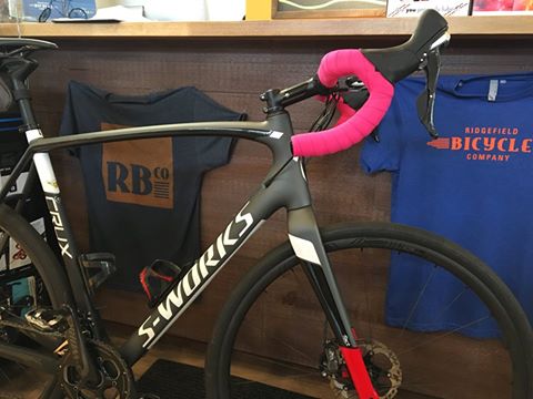 Pink store handlebar tape