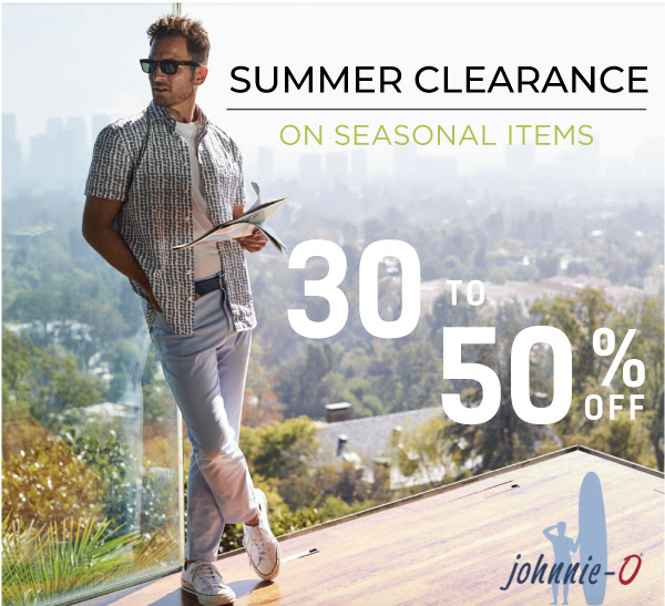 30-50% OFF all Clearance Sale Styles