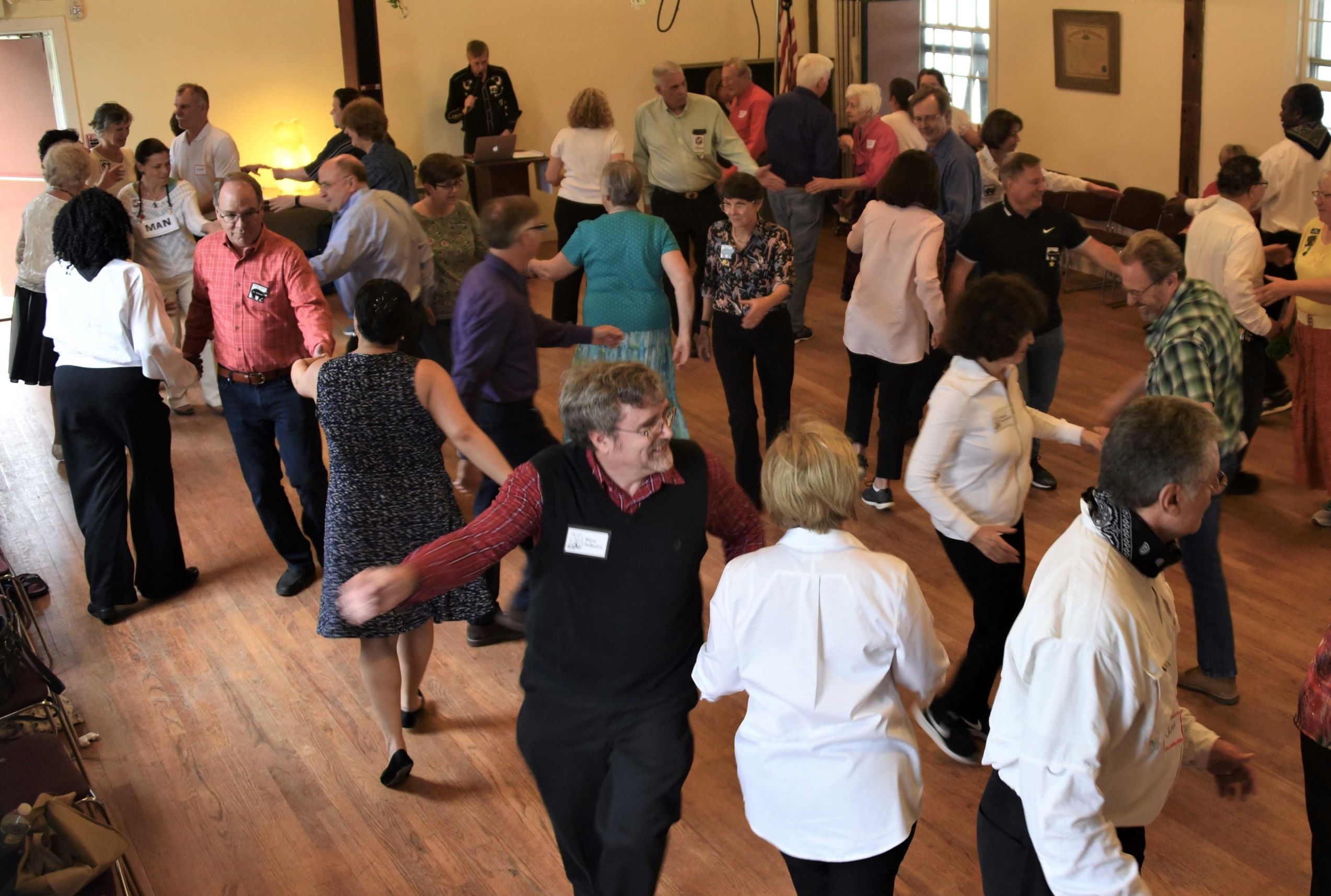 Gallery: Students take part in a traditional square dance workshop